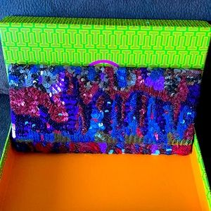 Roberta Freeman sequins envelope clutch